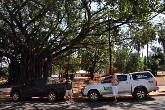 Reencontro com o Chico, primo do Rodrigo, em Campo Grande, capital do Mato Grosso do Sul